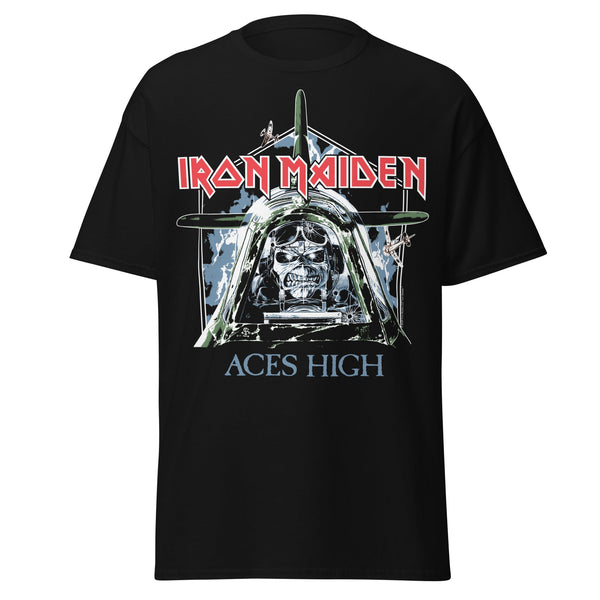 Iron Maiden - Aces High Jumbo Print T - Shirt - HYPER iCONiC.