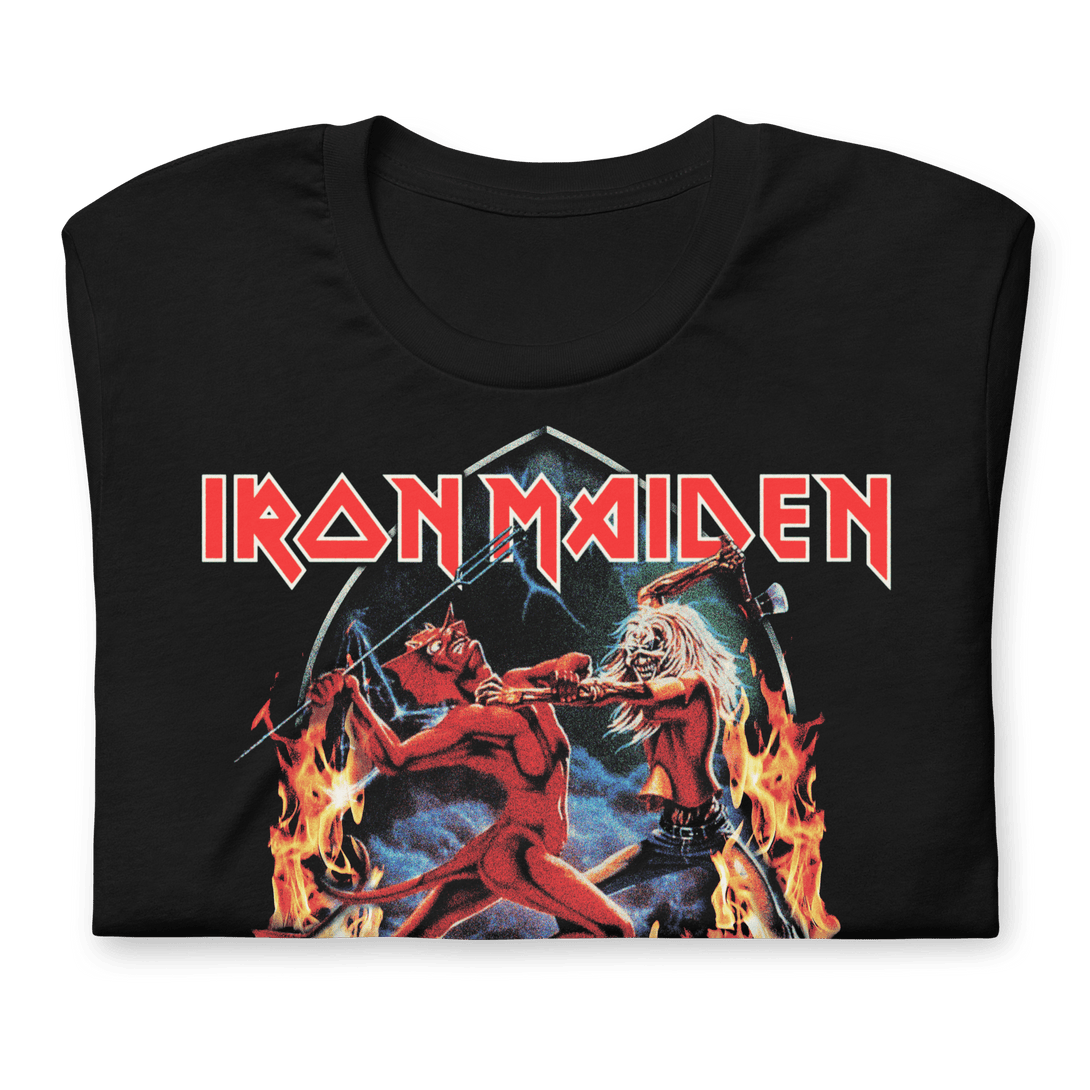 Iron Maiden - Devil Battle T-Shirt – HYPER iCONiC.