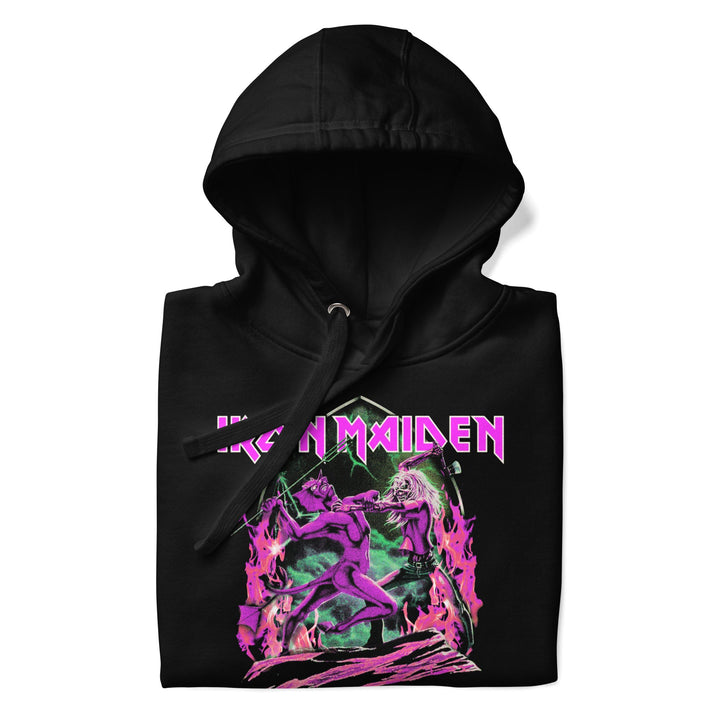 Iron Maiden Devil's Fight Classic Hoodie - HYPER iCONiC.