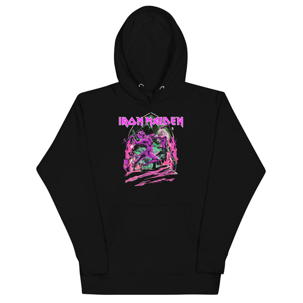 Iron Maiden Devil's Fight Classic Hoodie - HYPER iCONiC.