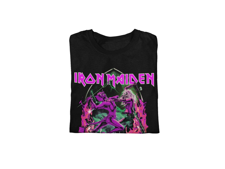 Iron Maiden Devil's Fight T-Shirt - HYPER iCONiC.