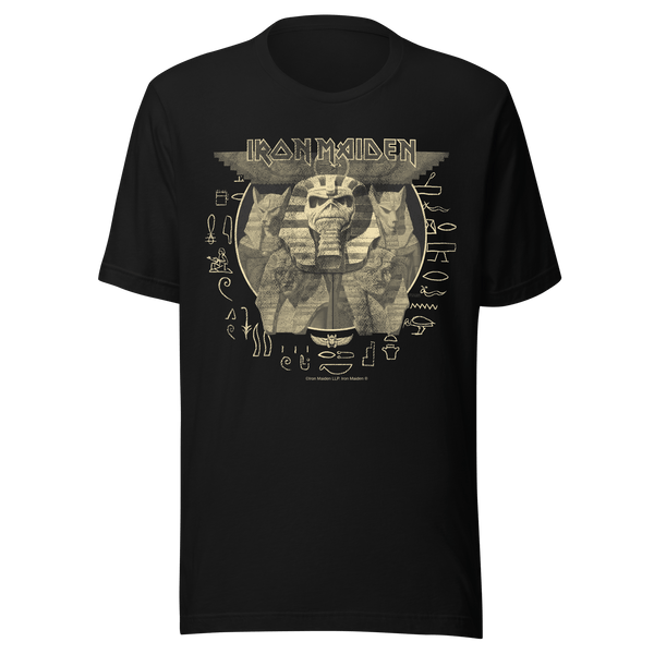 Iron Maiden Hieroglyphic T-Shirt - HYPER iCONiC.