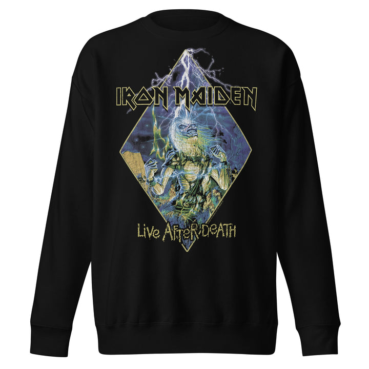 Iron Maiden - Lightning Jumbo Print Sweatshirt - HYPER iCONiC.