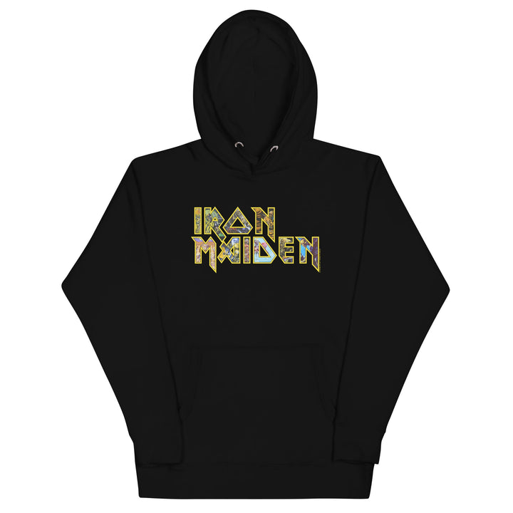 Iron Maiden - Logo Eddie Classic Hoodie - HYPER iCONiC.