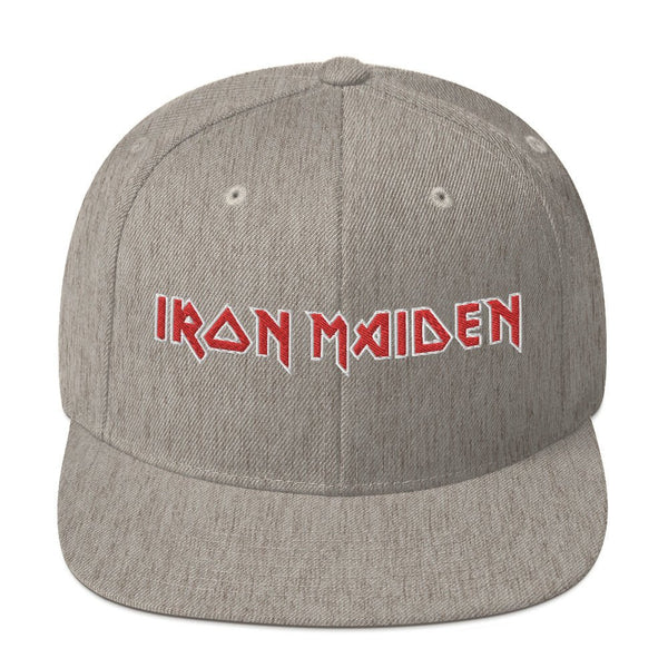 Iron Maiden - Logo Snapback Hat - HYPER iCONiC.