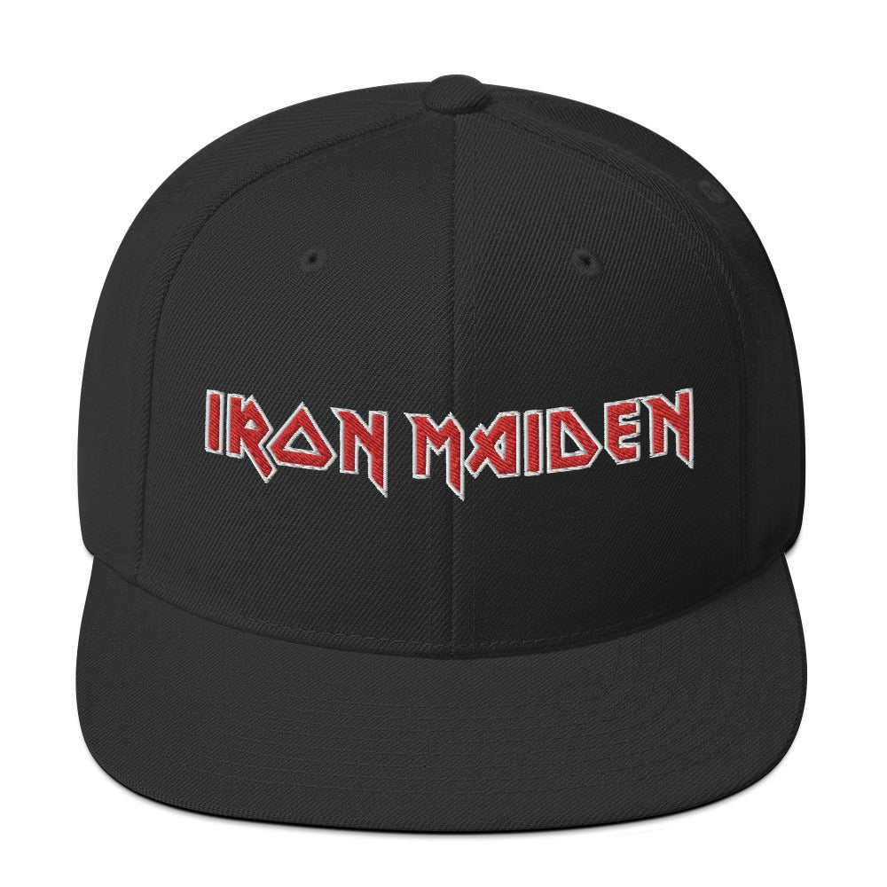 Iron Maiden - HD Embroidered Logo Snapback Hat – HYPER iCONiC.