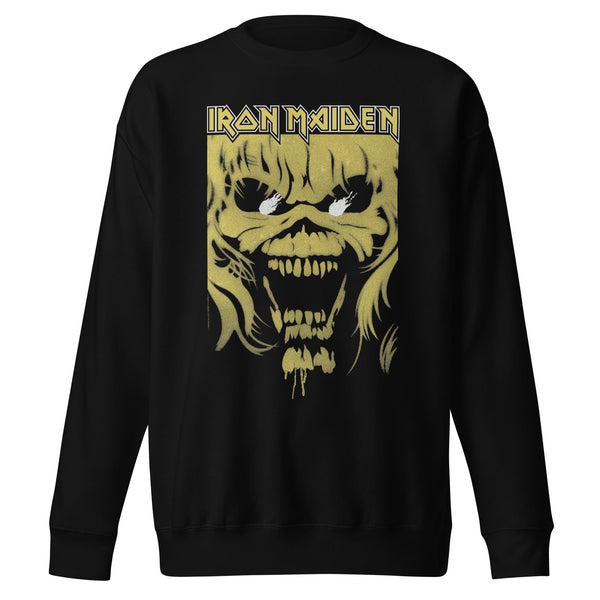 Iron Maiden Open Mouth Jumbo Print Sweatshirt - HYPER iCONiC.