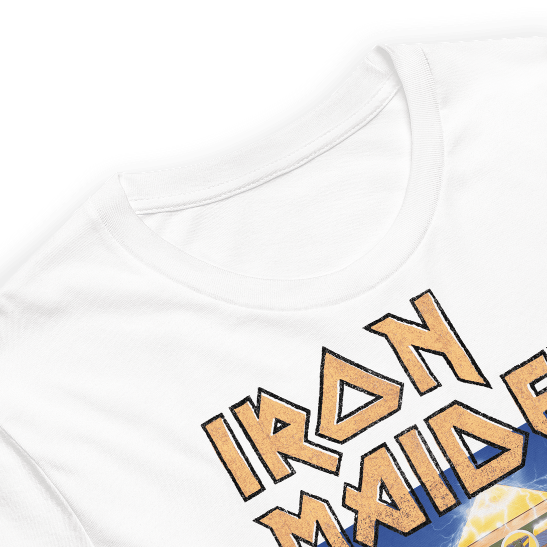 Iron Maiden - Powerslave White Pharoh T-Shirt – HYPER iCONiC.
