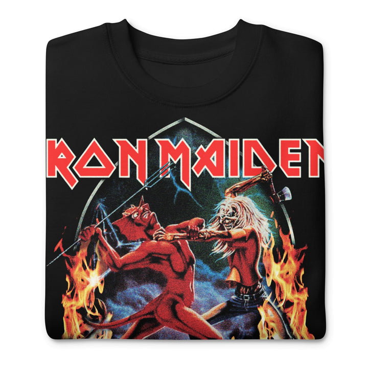 Iron Maiden - Run To The Hills Jumbo Print Sweatshirt - HYPER iCONiC.