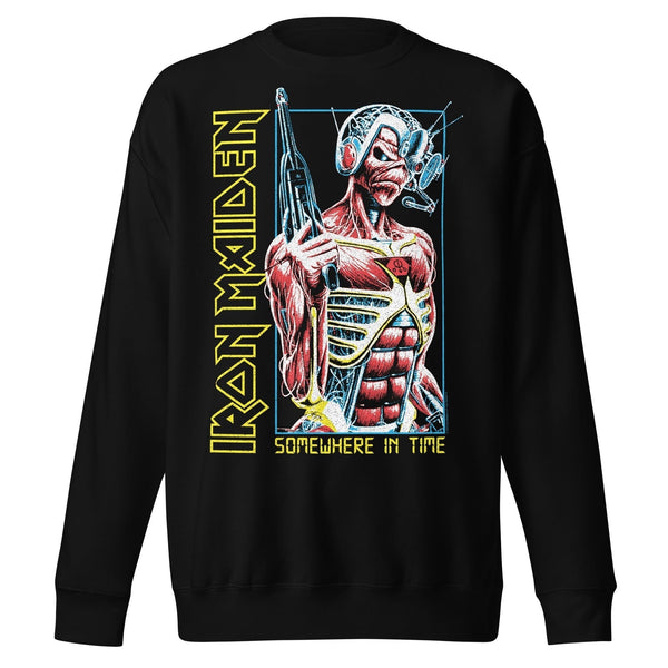 Iron Maiden Singularity Jumbo Print Sweatshirt - HYPER iCONiC.