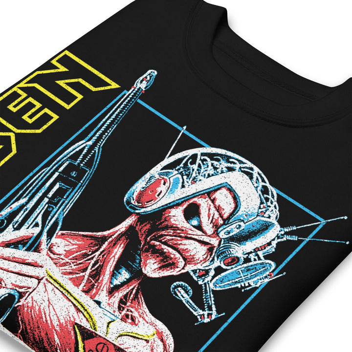 Iron Maiden Singularity Jumbo Print Sweatshirt - HYPER iCONiC.