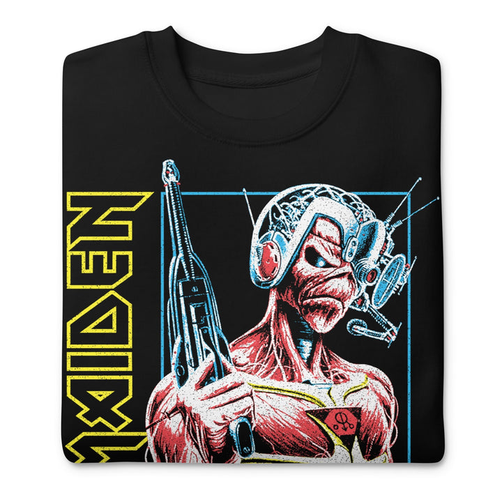 Iron Maiden Singularity Jumbo Print Sweatshirt - HYPER iCONiC.