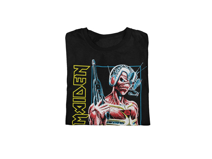 Iron Maiden Singularity Jumbo Print T-shirt - HYPER iCONiC.