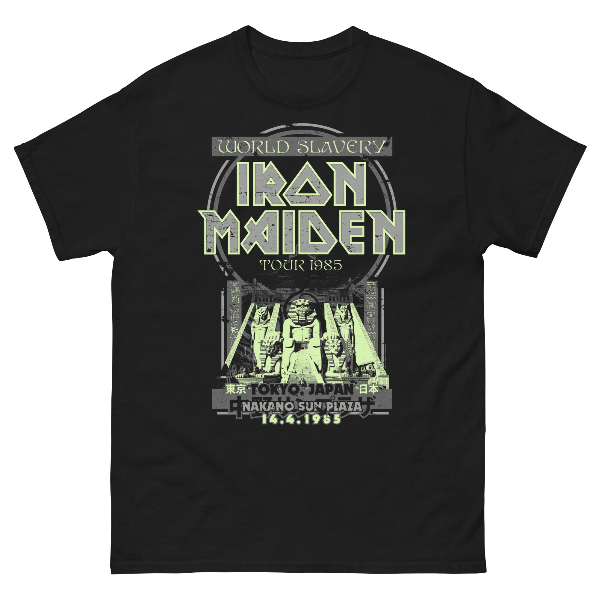 Iron Maiden - Tokyo 85 Tour Vintage T-Shirt – HYPER iCONiC.