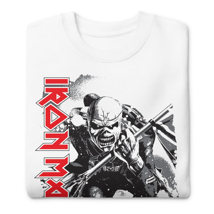 Iron Maiden Trooper Jumbo Print Sweatshirt - HYPER iCONiC.