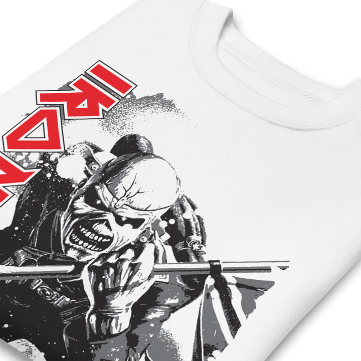 Iron Maiden Trooper Jumbo Print Sweatshirt - HYPER iCONiC.