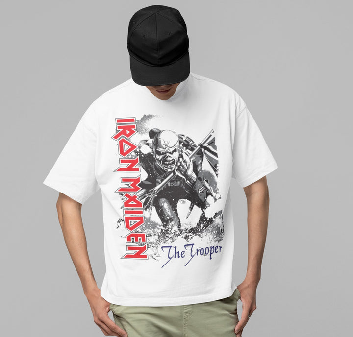 Iron Maiden - Trooper Jumbo Print T-Shirt - HYPER iCONiC.