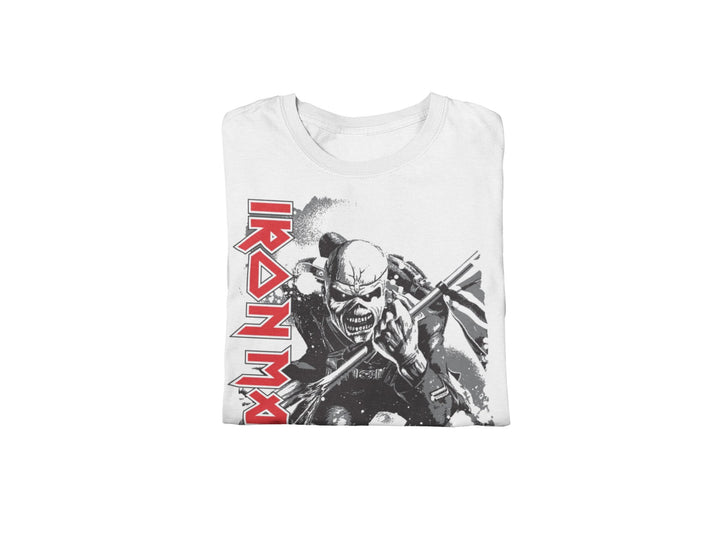 Iron Maiden - Trooper Jumbo Print T-Shirt - HYPER iCONiC.