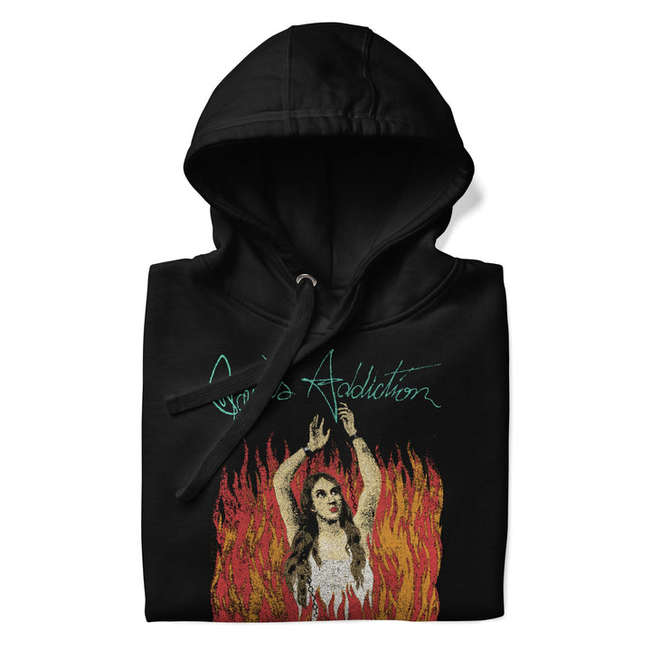 Jane's Addiction Flames Classic Hoodie - HYPER iCONiC.