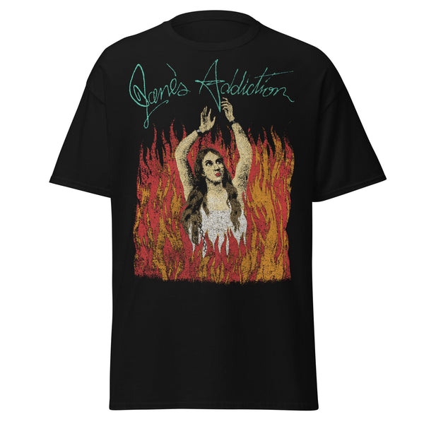 Jane's Addiction - Flames Jumbo Print T - Shirt - HYPER iCONiC.