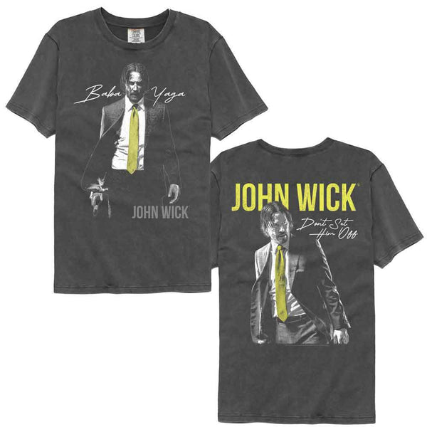 John Wick - Baba Yaga Set Off Comfort Color T-Shirt - HYPER iCONiC.