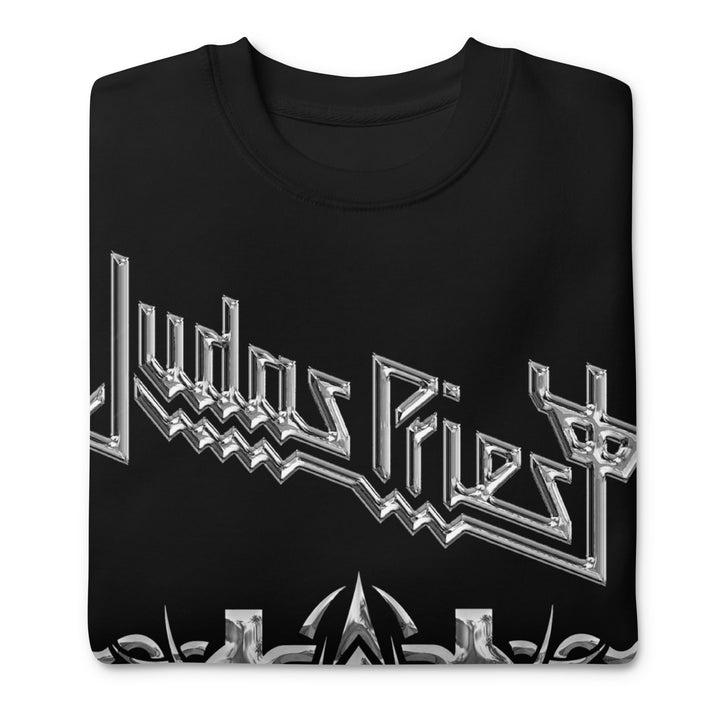 Judas Priest Liquid Metal Jumbo Print Sweatshirt - HYPER iCONiC.