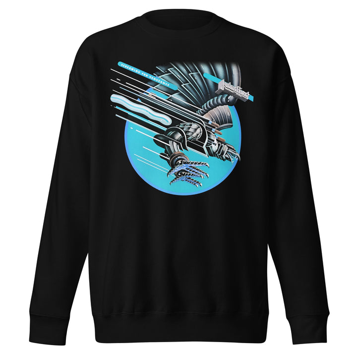 Judas Priest Neon Screaming Jumbo Print Sweatshirt - HYPER iCONiC.