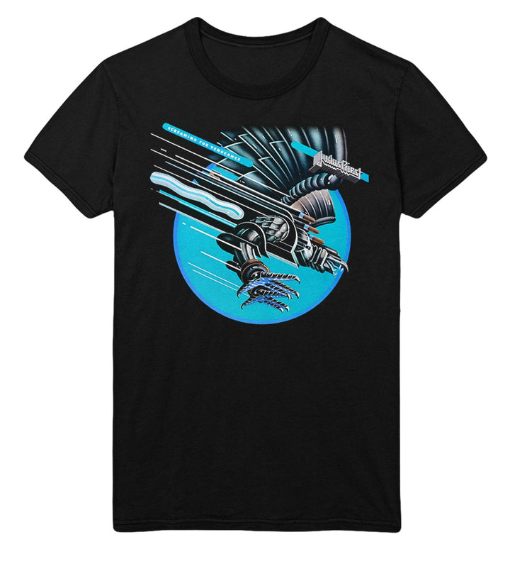 Judas Priest Neon Screaming T-Shirt - HYPER iCONiC.