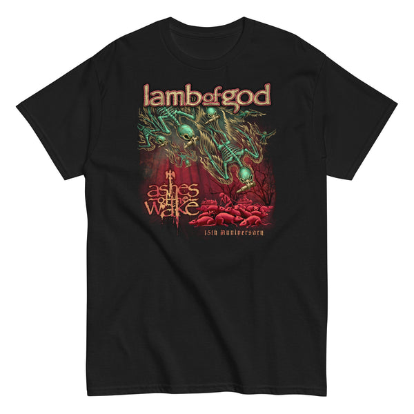 Lamb of God - Ashes Anniversary T-Shirt - HYPER iCONiC.