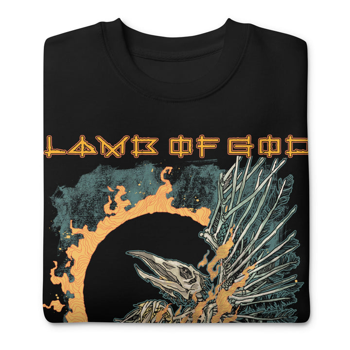 Lamb of God Omens Album Cover Jumbo Print Sweatshirt - HYPER iCONiC.