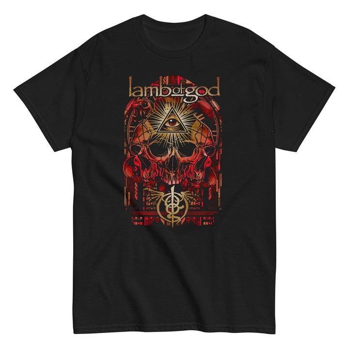 Lamb of God - Providence Skull T-Shirt - HYPER iCONiC.
