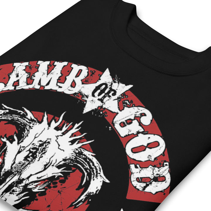 Lamb of God Pure American Metal Jumbo Print Sweatshirt - HYPER iCONiC.