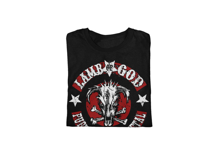 Lamb Of God - Pure American Metal Jumbo Print T-ShirtT-Shirt - HYPER iCONiC.