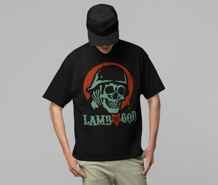 Lamb Of God - Skeleton Army Jumbo Print T-ShirtT-Shirt - HYPER iCONiC.