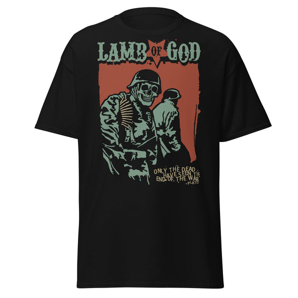 Lamb Of God - Skeleton Army Plato Quote T-Shirt - HYPER iCONiC.