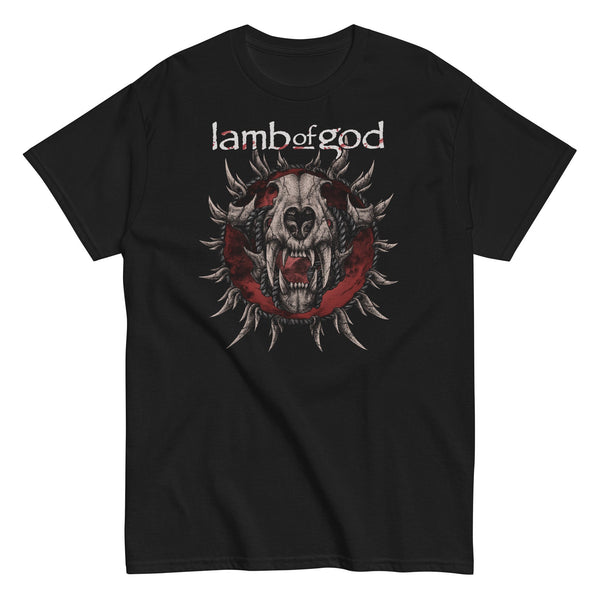 Lamb of God - Steer Skull T-Shirt - HYPER iCONiC.