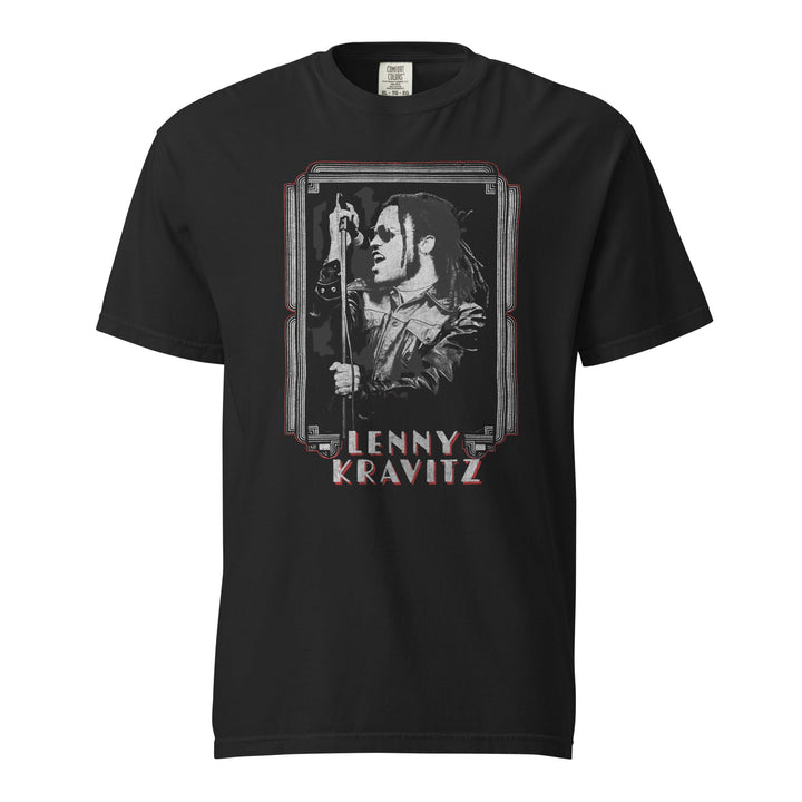 Lenny Kravitz American Women Mineral Wash T-Shirt - HYPER iCONiC.