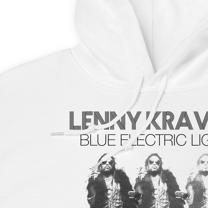 Lenny Kravitz Blue Electric Hoodie - HYPER iCONiC.