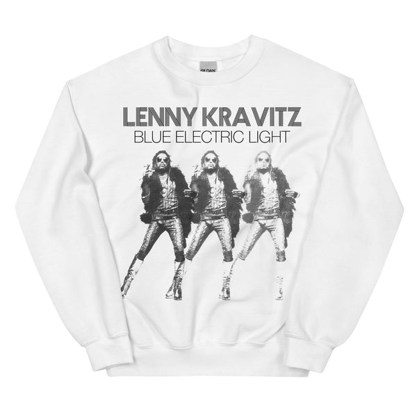 Lenny Kravitz Blue Electric Sweatshirt - HYPER iCONiC.