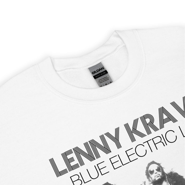 Lenny Kravitz Blue Electric Sweatshirt - HYPER iCONiC.