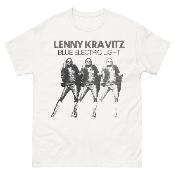 Lenny Kravitz Blue Electric T-Shirt - HYPER iCONiC.
