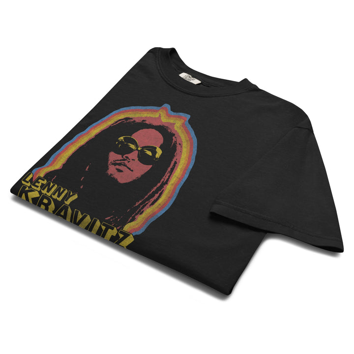 Lenny Kravitz Fly Away Mineral Wash T-Shirt - HYPER iCONiC.