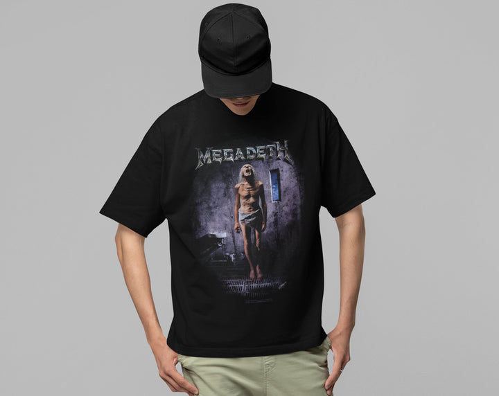 Megadeth Countdown to Extinction Jumbo Print T-shirt - HYPER iCONiC.