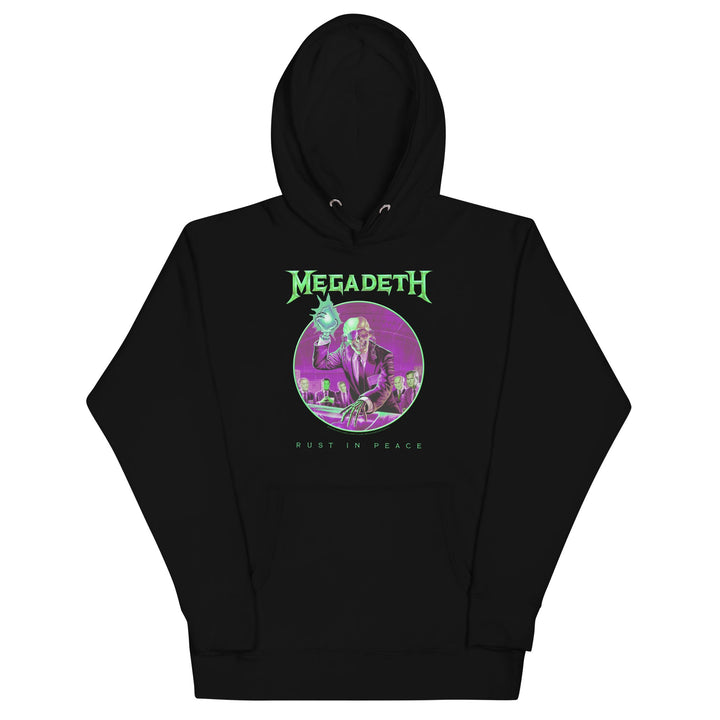 Megadeth Green Rust Classic Hoodie - HYPER iCONiC.