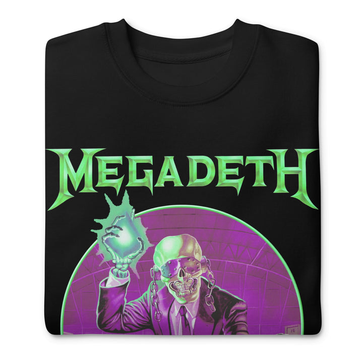 Megadeth Green Rust Jumbo Print Sweatshirt - HYPER iCONiC.