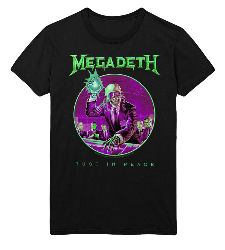 Megadeth Green Rust T-Shirt - HYPER iCONiC.