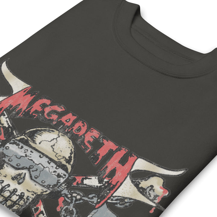 MegaDeth - Hand Painted Vic Jumbo Print Sweatshirt - HYPER iCONiC.