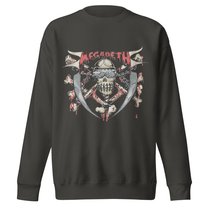 MegaDeth - Hand Painted Vic Jumbo Print Sweatshirt - HYPER iCONiC.