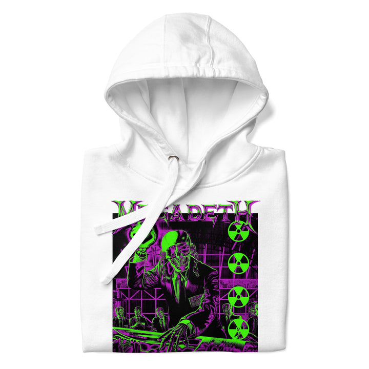 Megadeth Neon Rust in Peace Classic Hoodie - HYPER iCONiC.