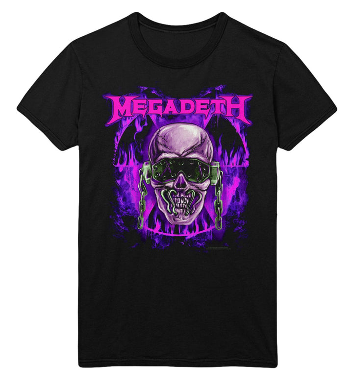 Megadeth Purple Nuclear T-Shirt - HYPER iCONiC.